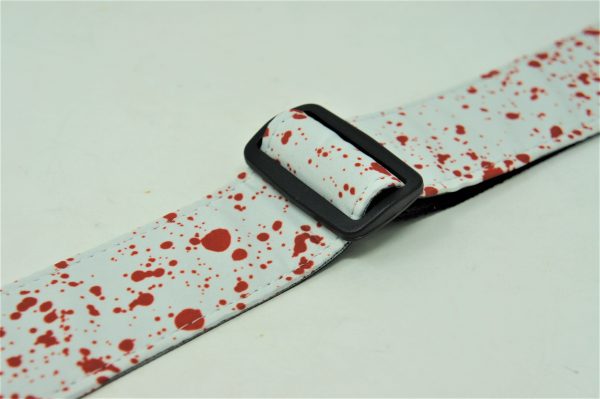 Tracolla Blood – Tracolla di Alta Qualità – 100% Made in Italy – Larghezza: 5 cm